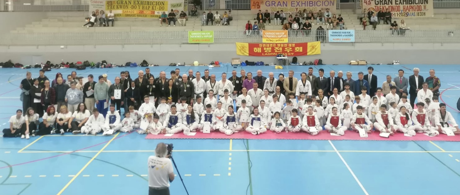 Participación en la 43.ª Gran Exhibición de Taekwondo y Hapkido 