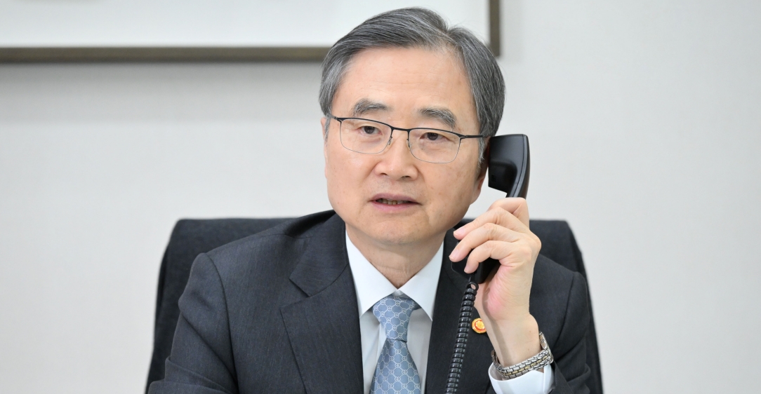 한미 외교장관 통화