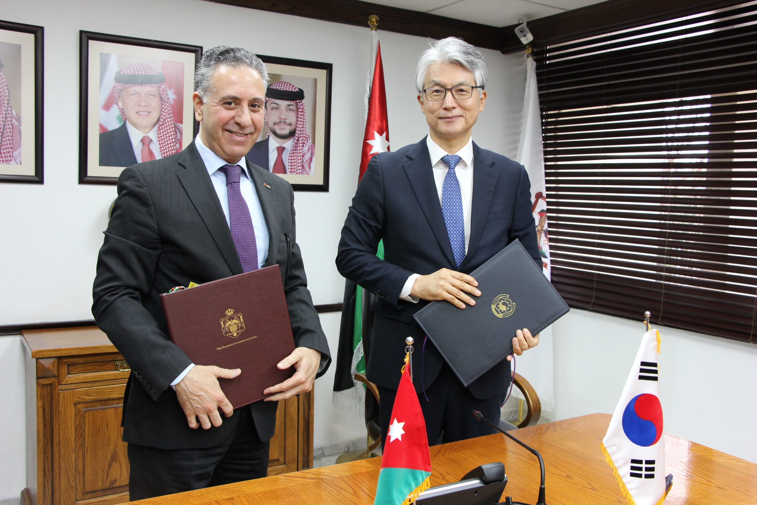 한-요르단 경제무역협력협정 서명